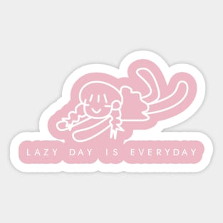 Lazy Day Sticker